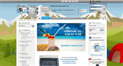 Desktop Screenshot of moncoffretdecamping.com